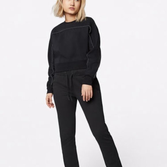 💖MEGA SALE💖Converse Lightweight Jersey Crewneck Sweatshirt Women 10018946-a01 - Picture 2 of 6